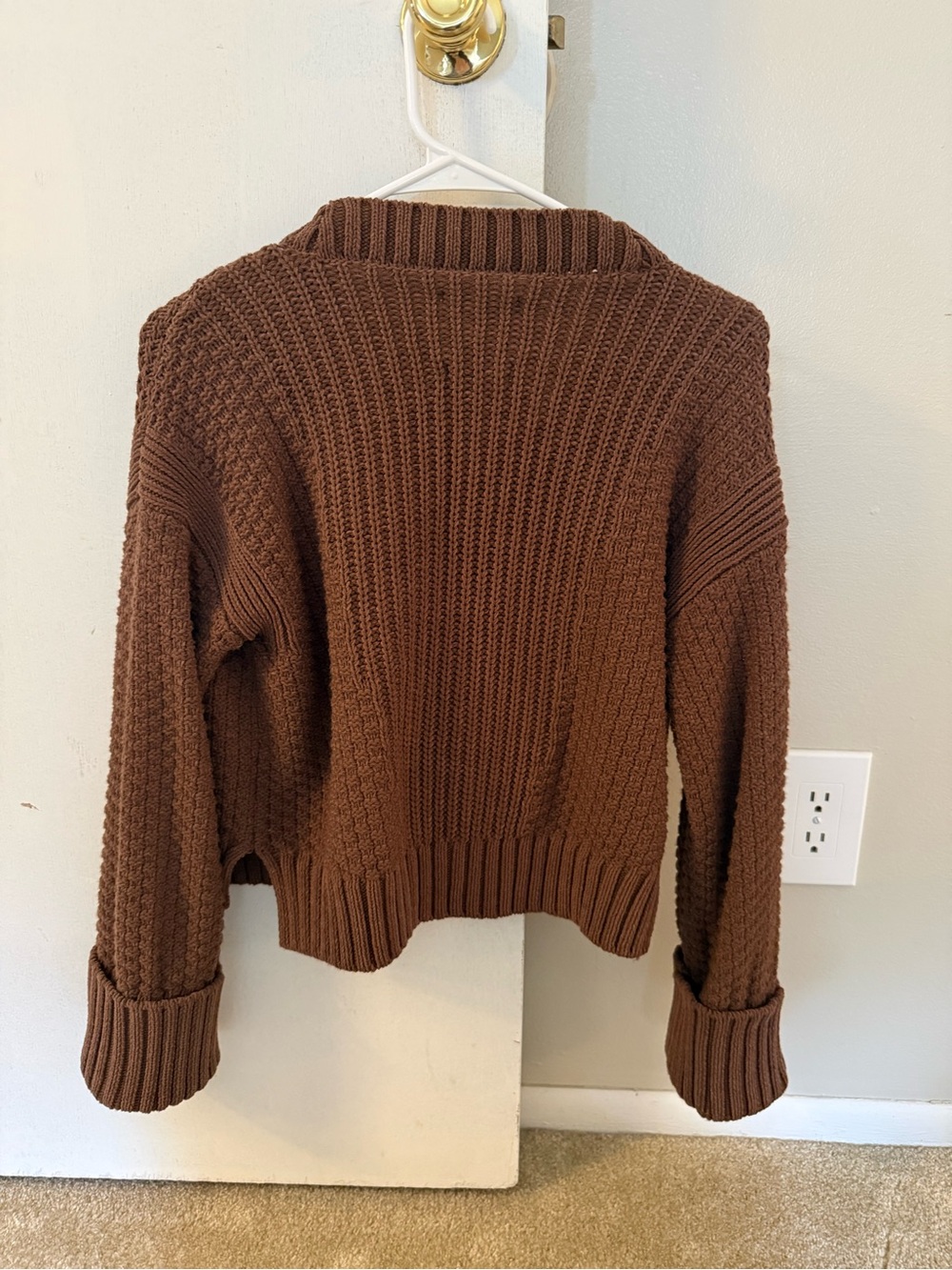 Abercrombie & Fitch The A&F Cameron Seed Stitch Cardigan - Picture 4 of 5